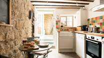 Plenty of original features and natural light.