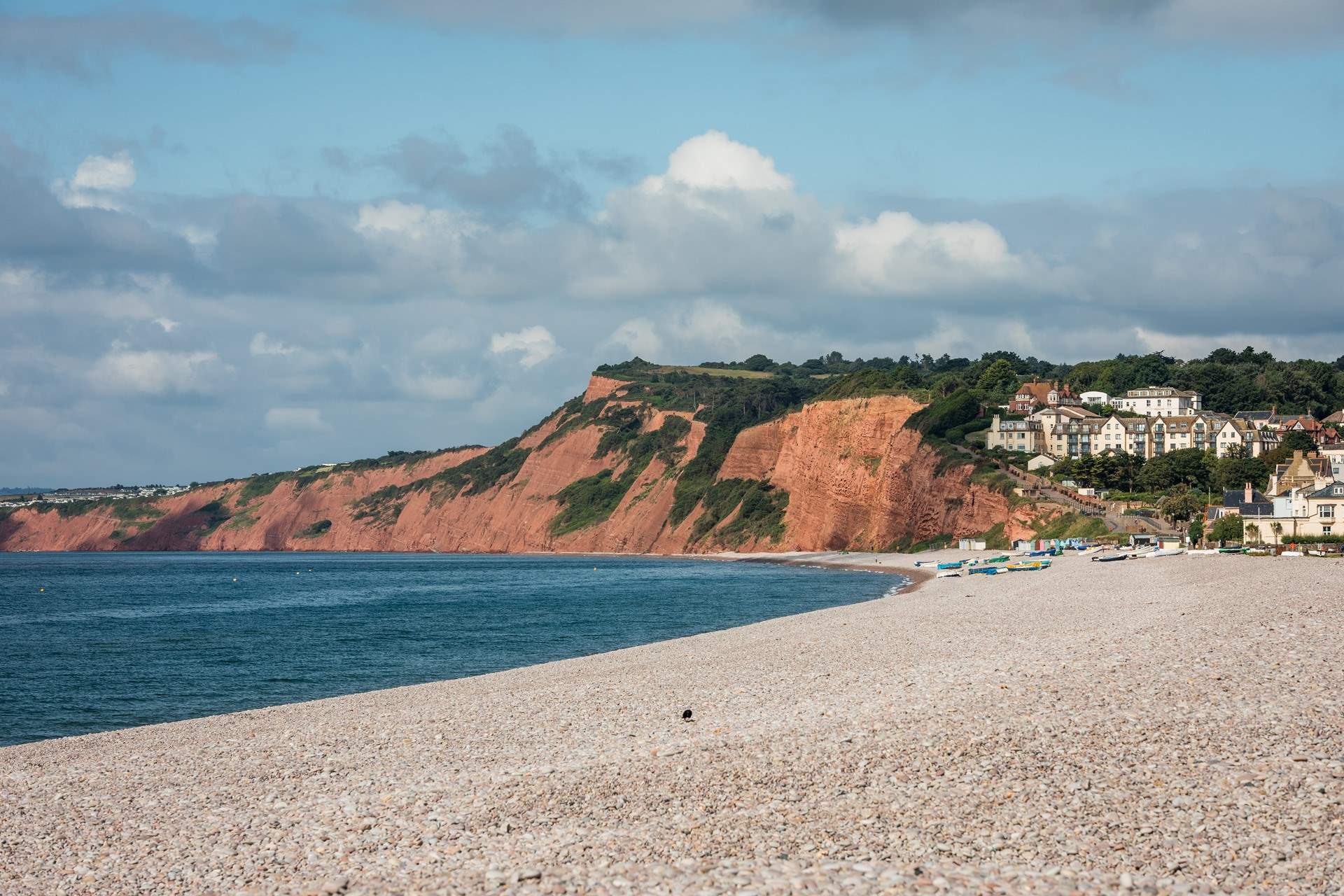 The Jurassic Coast has many beautiful coves and beaches including the lovely Burton Bradstock.