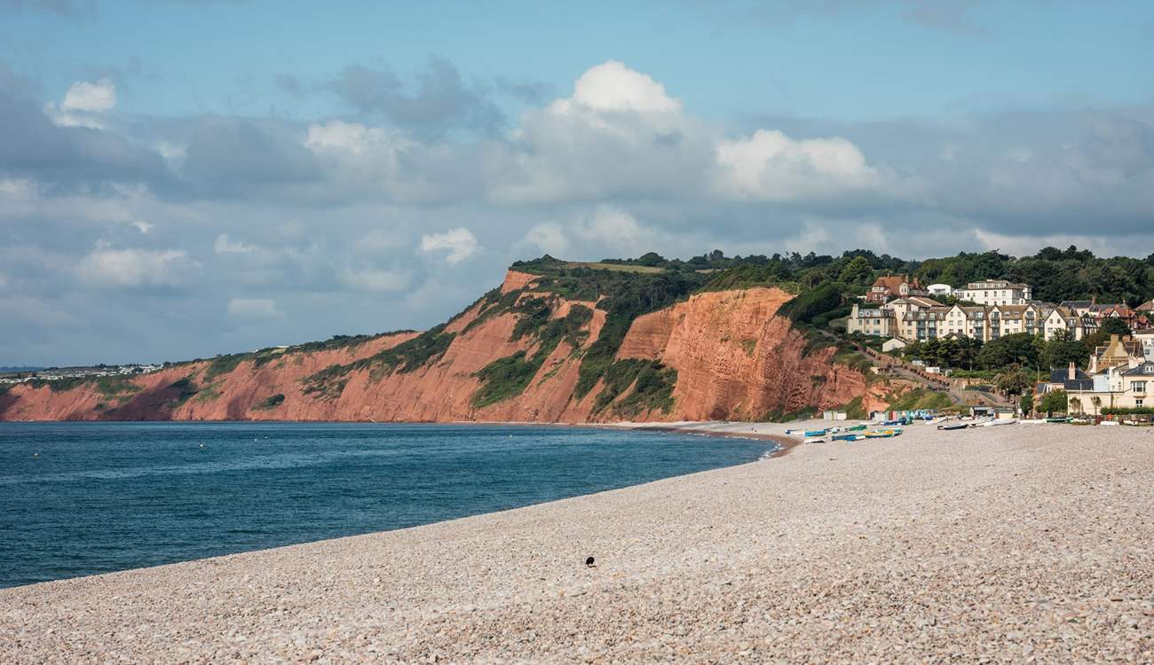 The Jurassic Coast has many beautiful coves and beaches including the lovely Burton Bradstock.