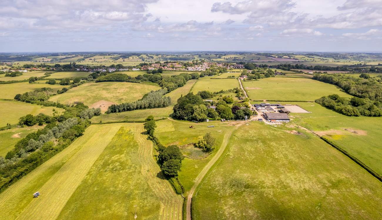 Icklesham sits on the edge of the High Weald National Landscape (formerly an Area of Outstanding Natural Beauty).