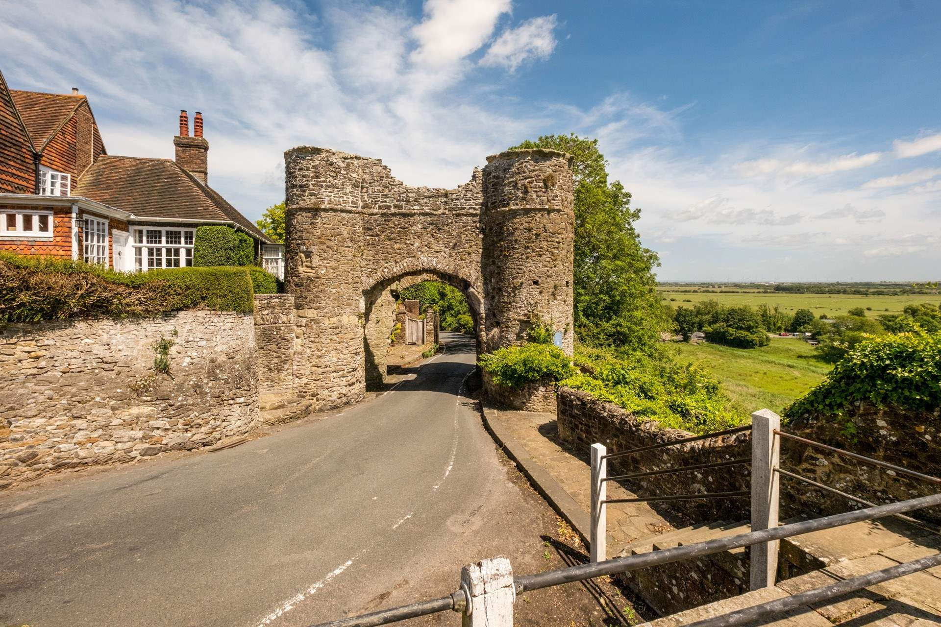 The Strand Gate - located on the road from Winchelsea High Street.