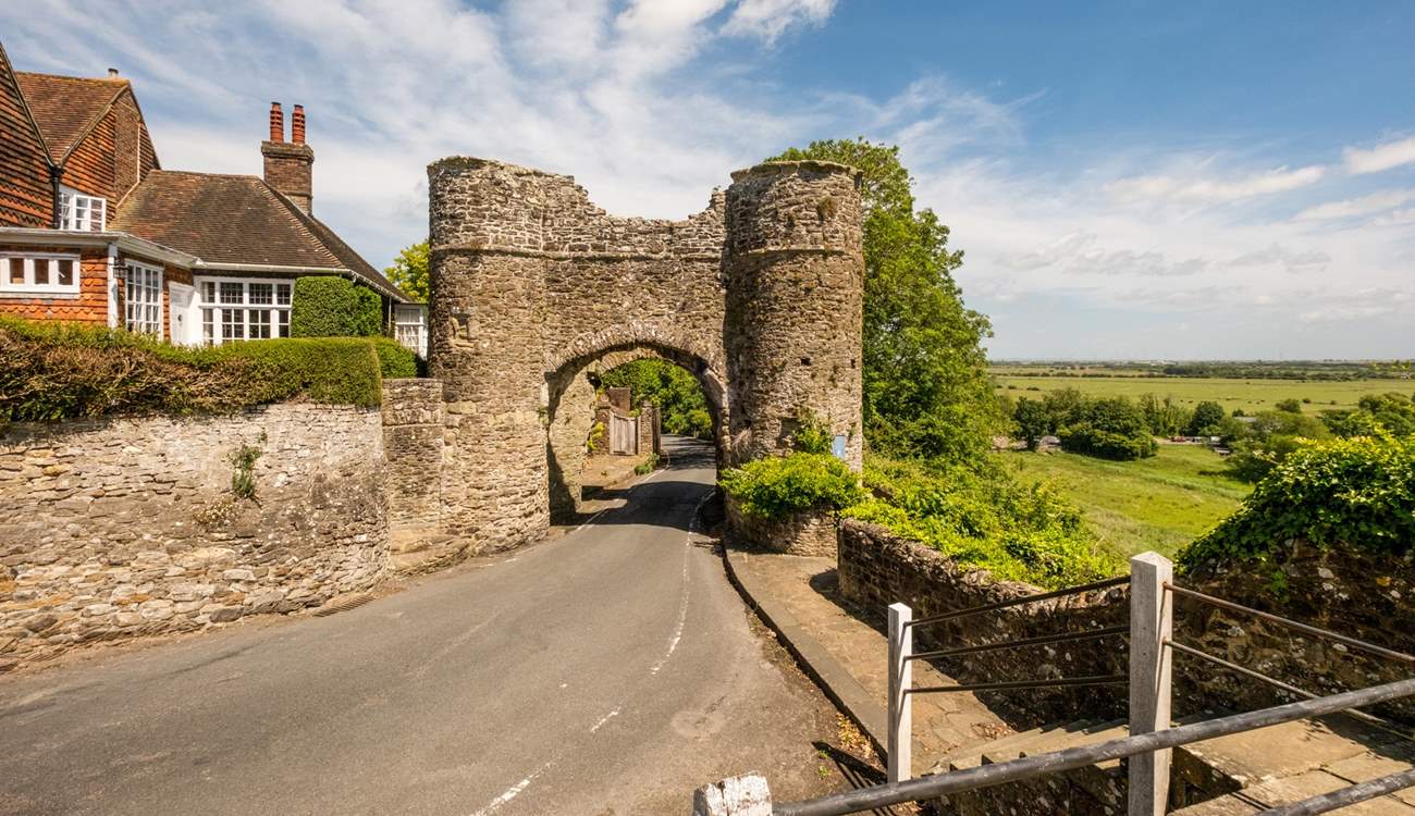 The Strand Gate - located on the road from Winchelsea High Street.