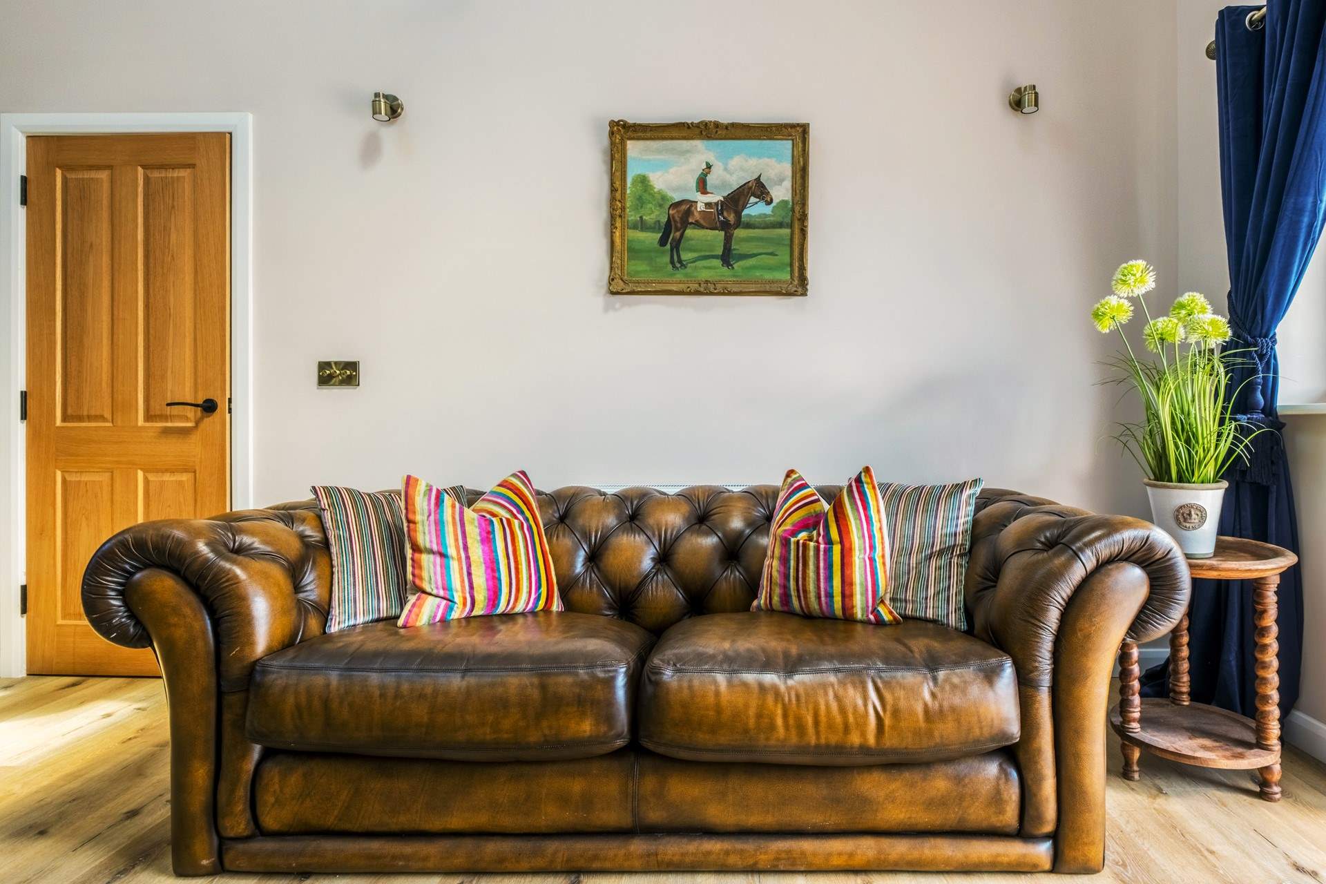 Cosy up, watch a film or read your favourite novel.