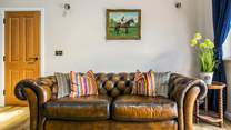 Cosy up, watch a film or read your favourite novel.