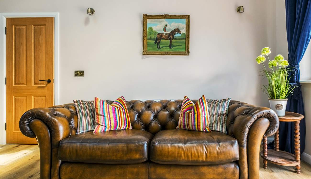 Cosy up, watch a film or read your favourite novel.