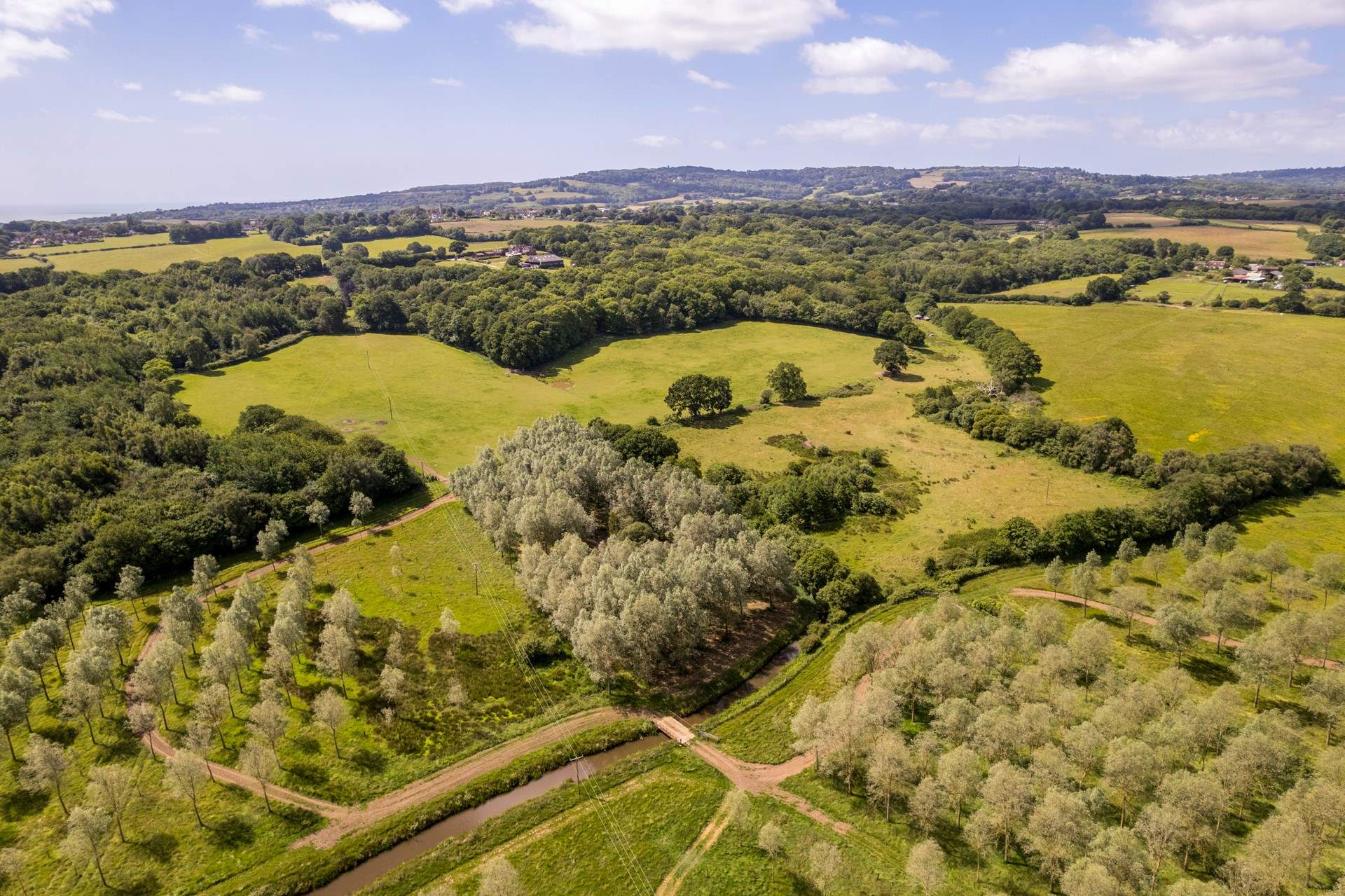 Plenty of footpaths to explore including the 1066 Country Walk.