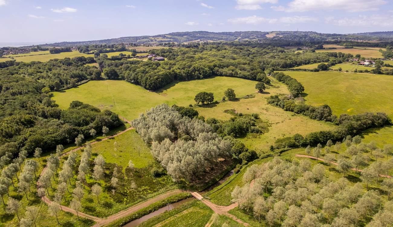 Plenty of footpaths to explore including the 1066 Country Walk.