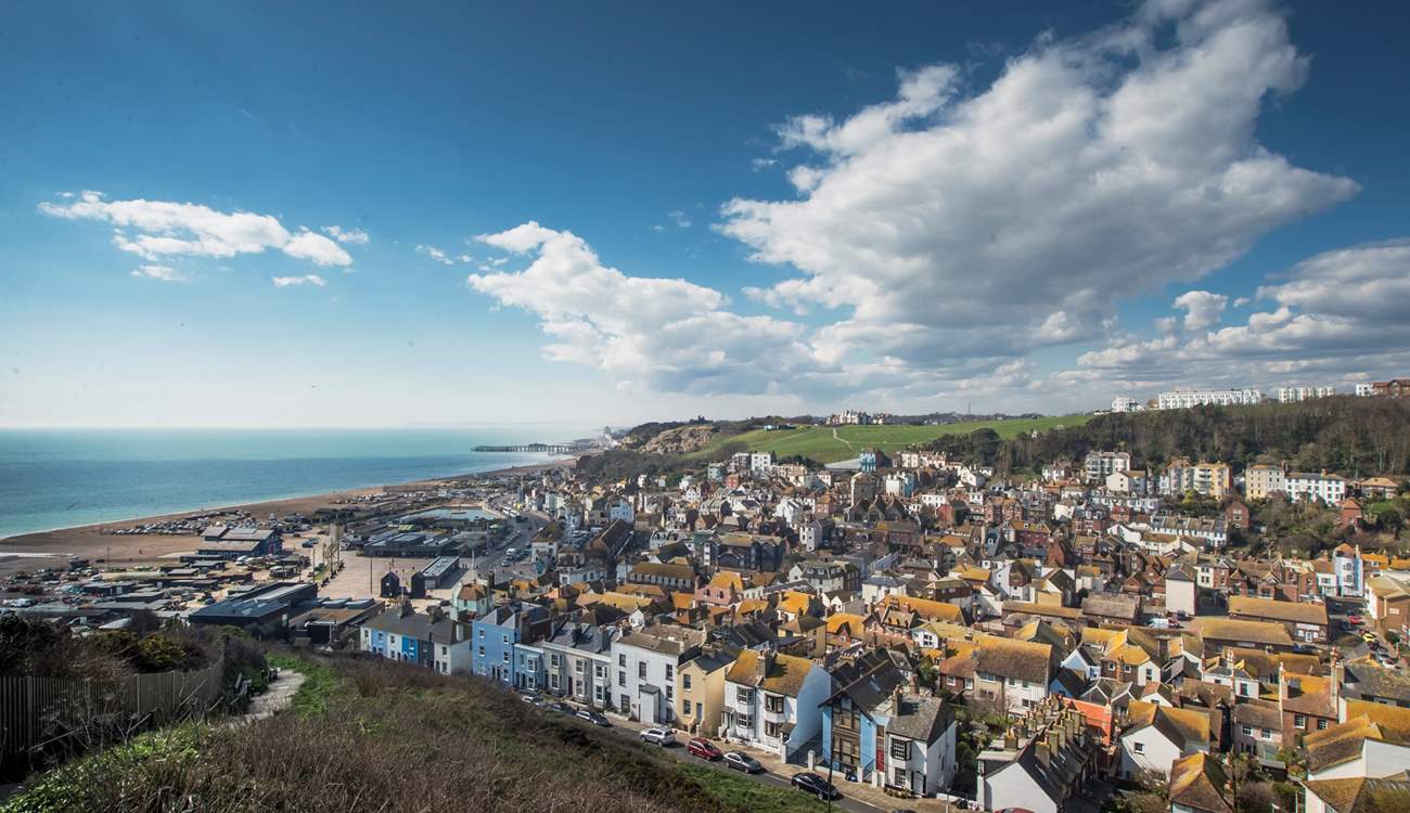 Explore Old Town in Hastings.