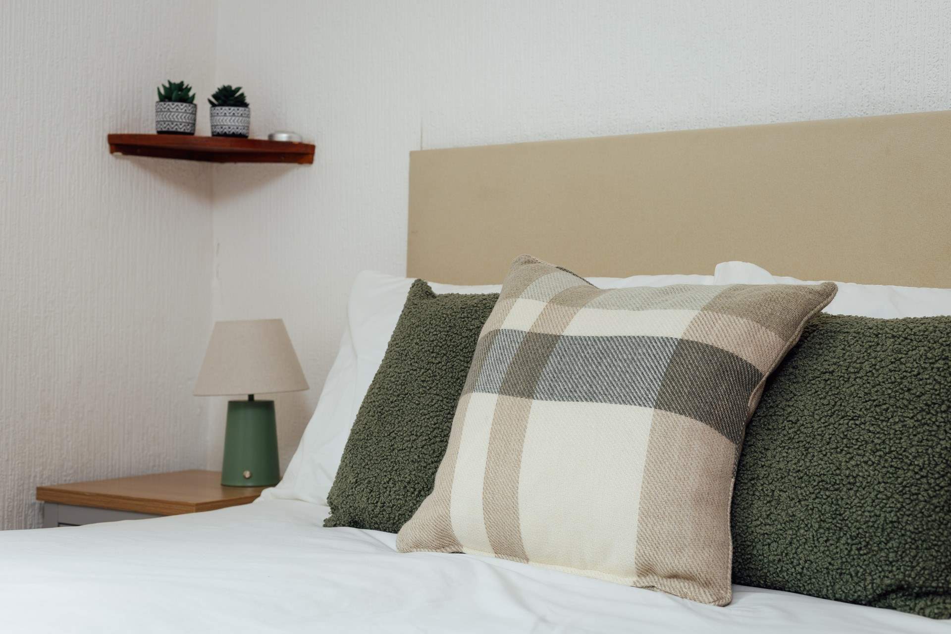 Enjoy a peaceful sleep after a day in the fresh sea air. 