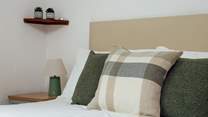 Enjoy a peaceful sleep after a day in the fresh sea air. 