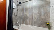 Soak in the bath or take a refreshing shower. 