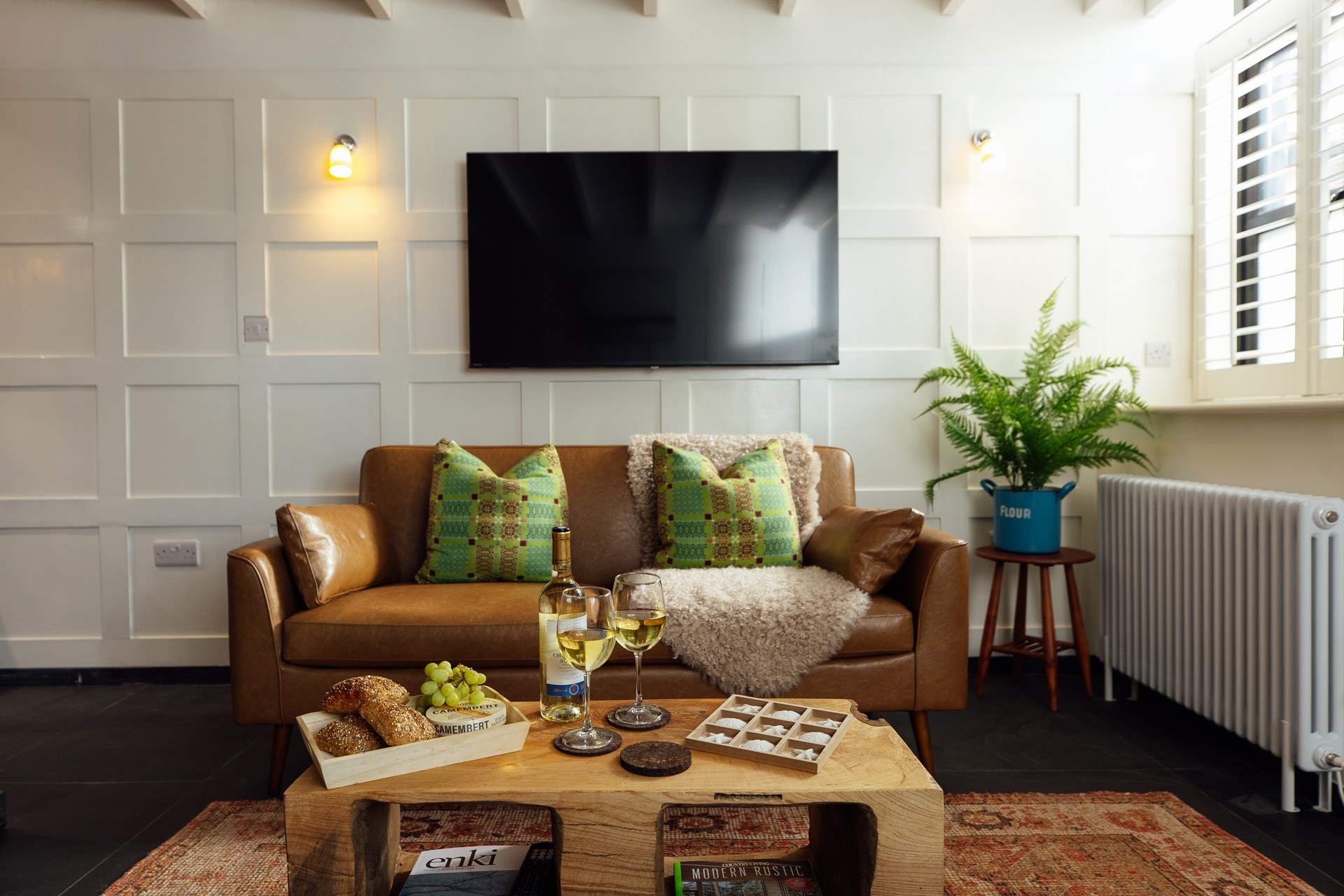 Perfectly styled throughout with traditional Welsh touches. 