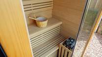 A heavenly sauna awaits in Canol.