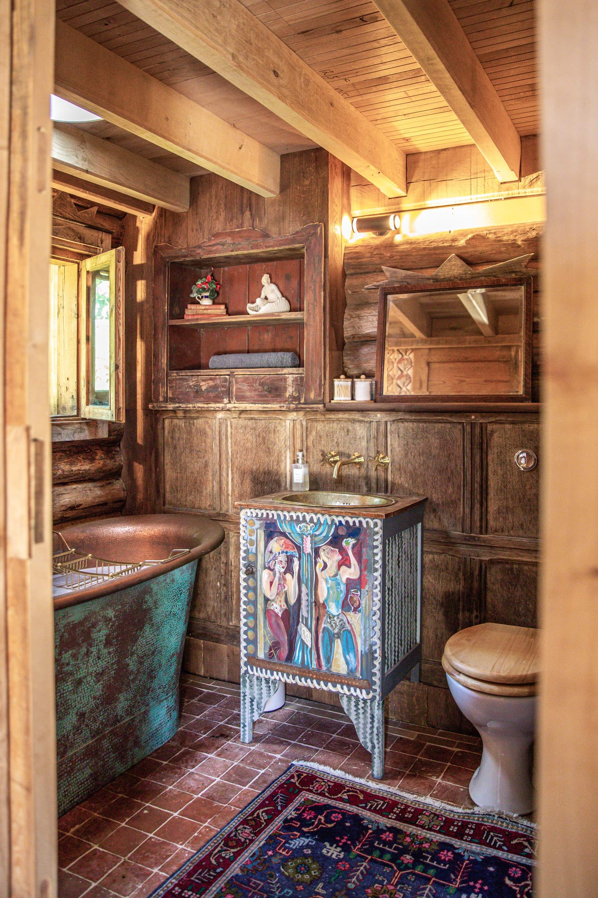 Bathroom bliss.