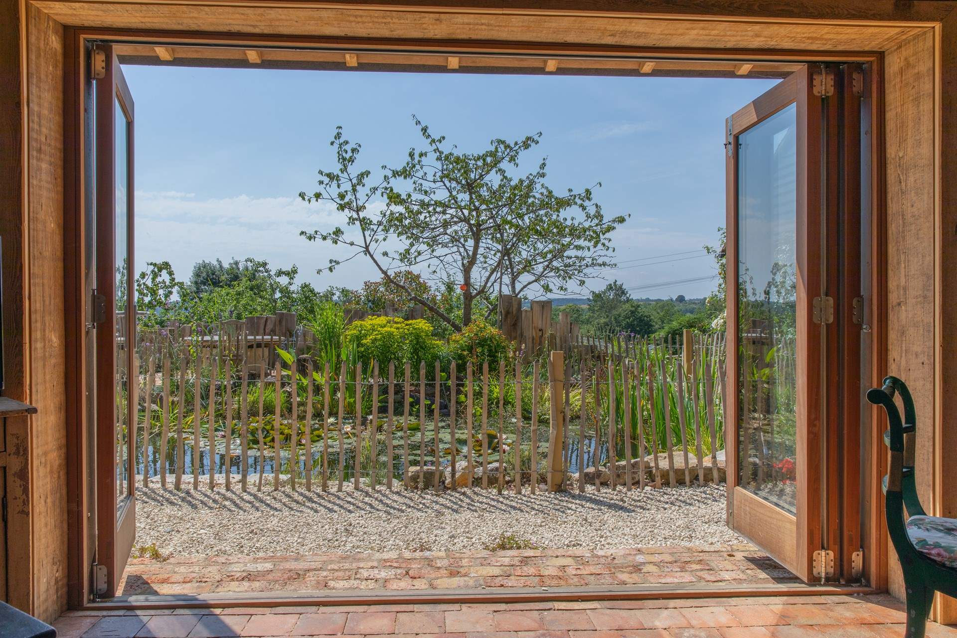 Let the outside in.