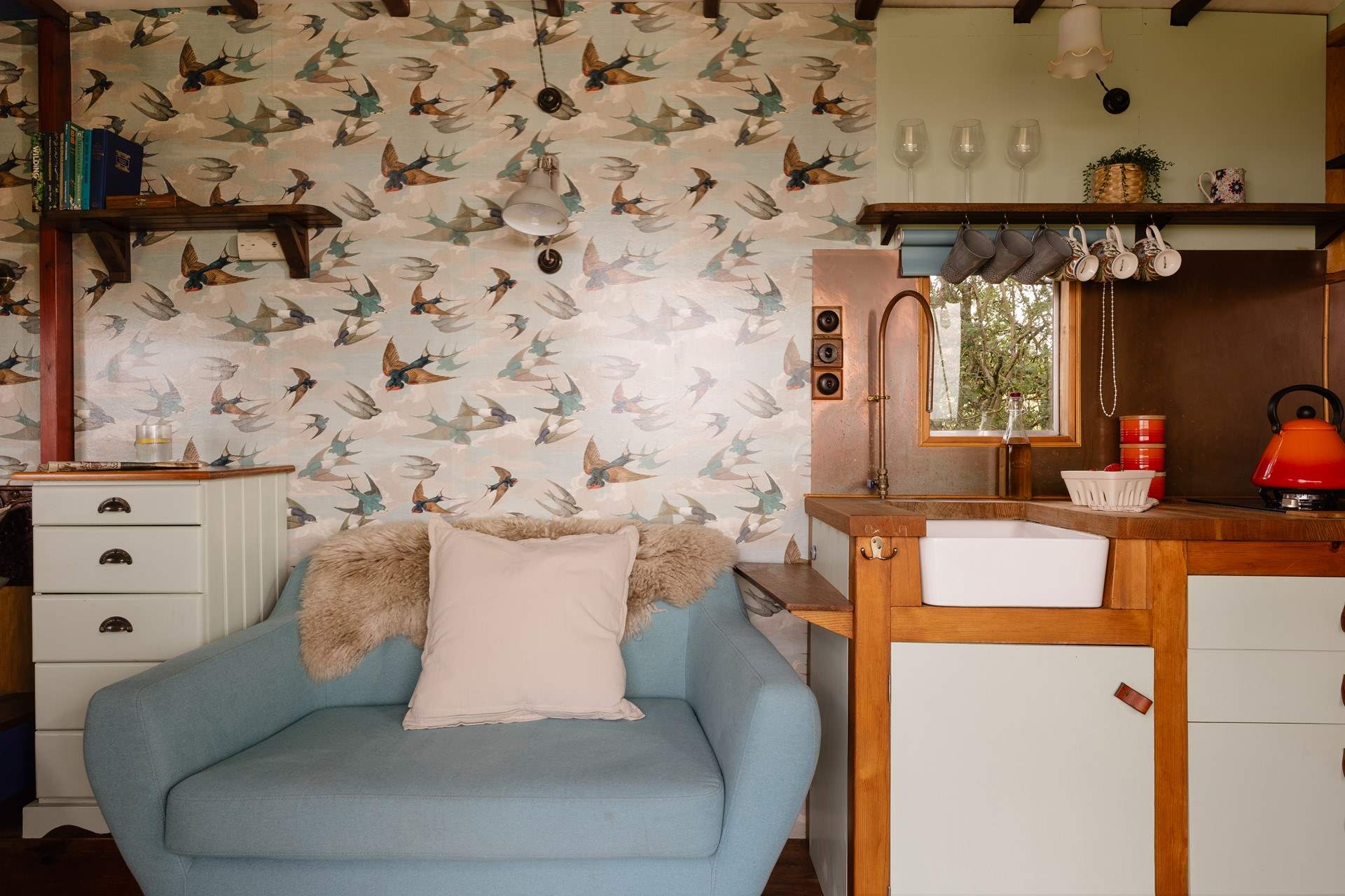 With interiors that feel both cosy and calming.