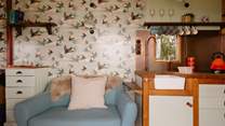 With interiors that feel both cosy and calming.