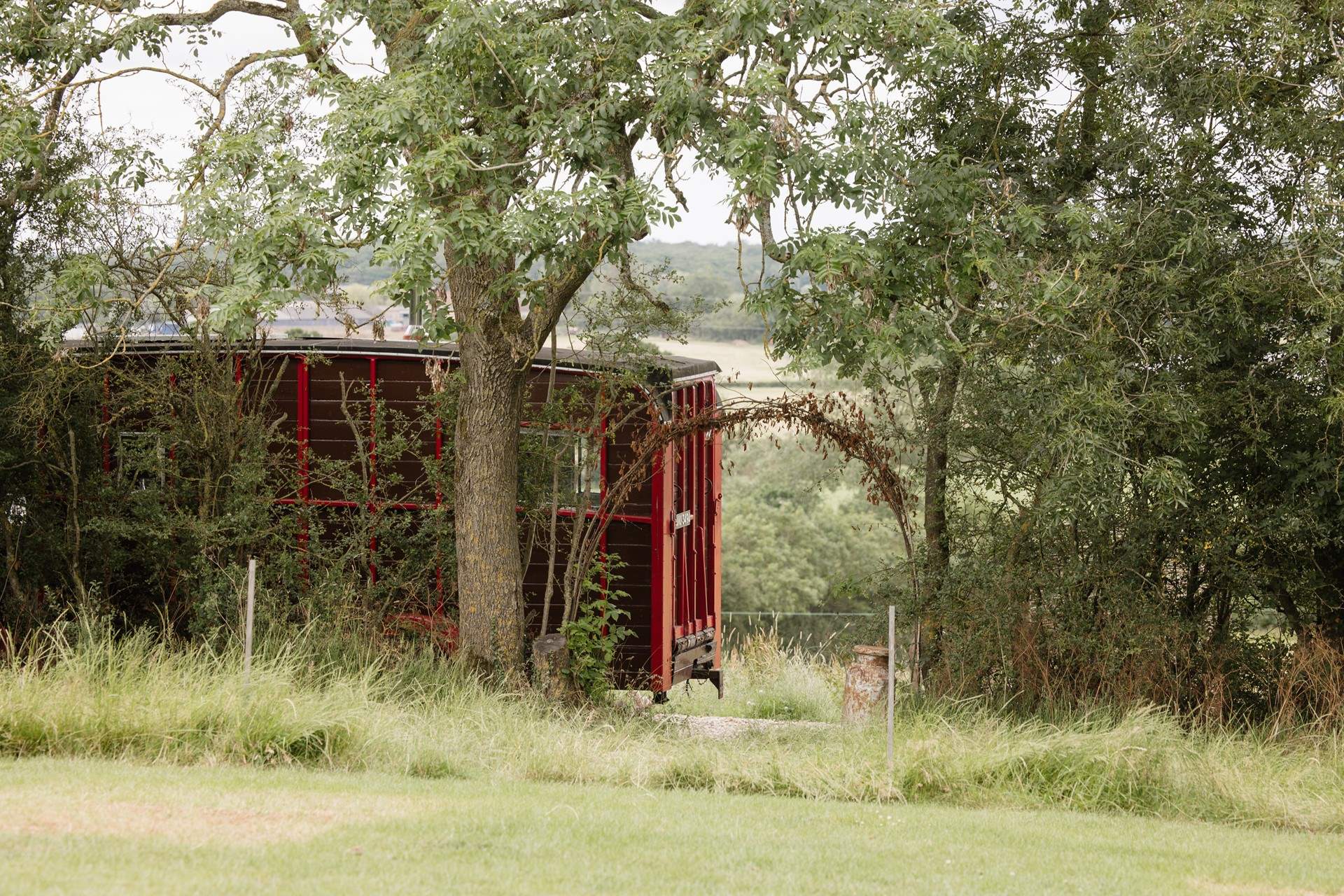 Wander through the grassy meadow to reach this peaceful corner of Wiltshire.