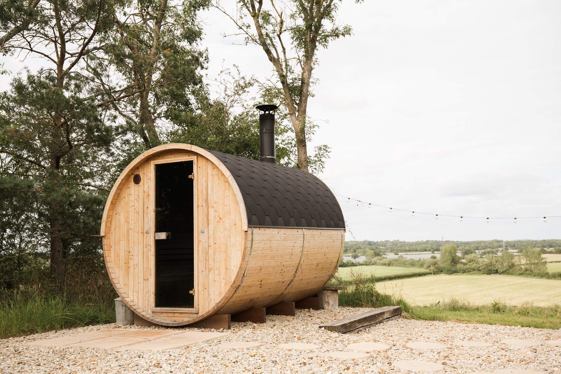 Book the soothing onsite sauna for communal or private sessions with a view. 