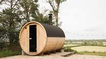 Book the soothing onsite sauna for communal or private sessions with a view. 