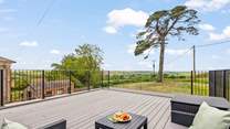 Relaxing on the balcony with those fabulous views is a must!