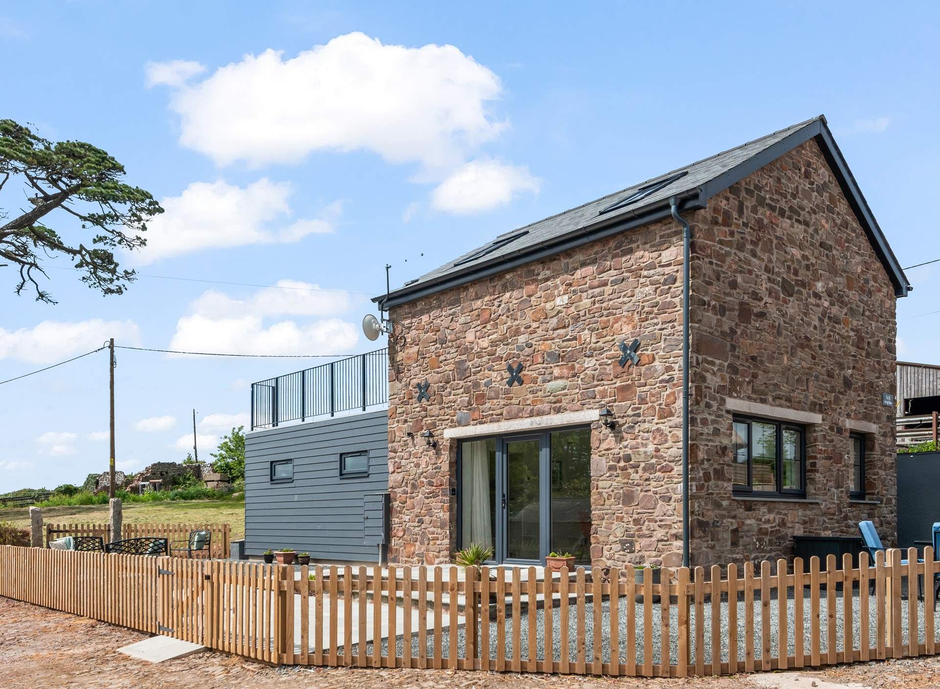 The Old Carriage House has been lovingly restored creating a gorgeous holiday abode.