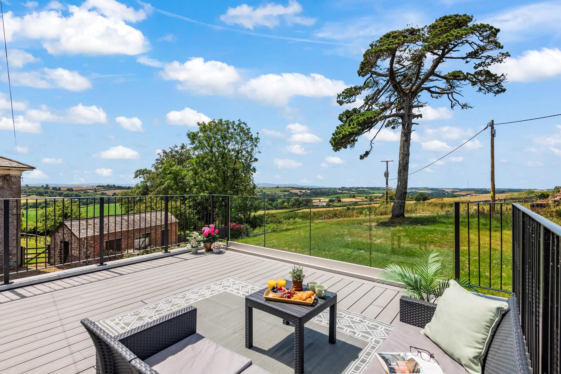 Stunning views surround you.