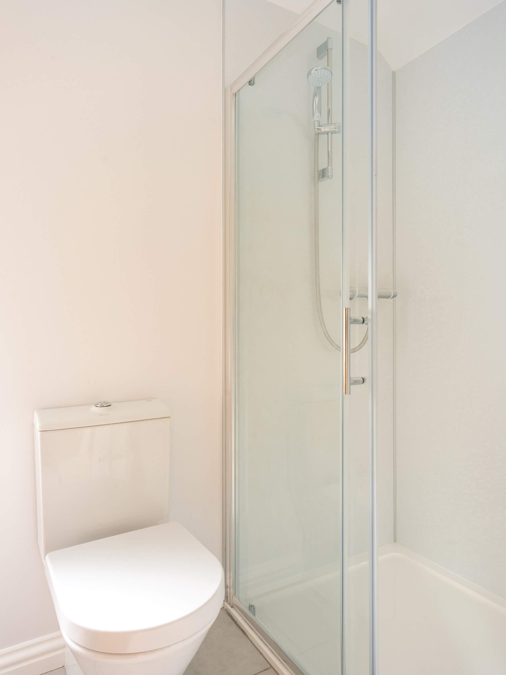 Take an energising shower to start the day.