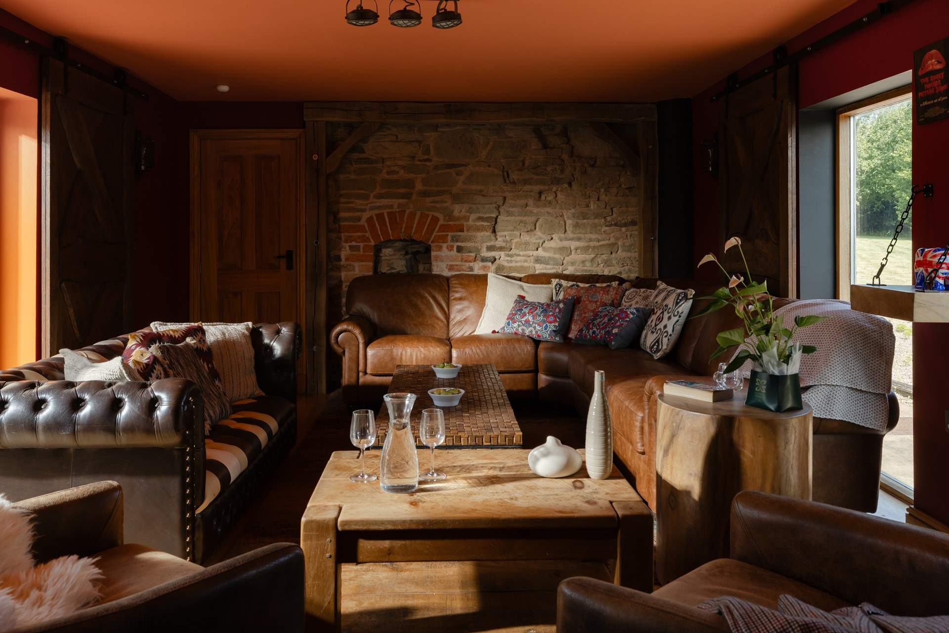 Curl up on the sofa and take a few moments.