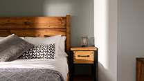 Such a quirky bedside table.