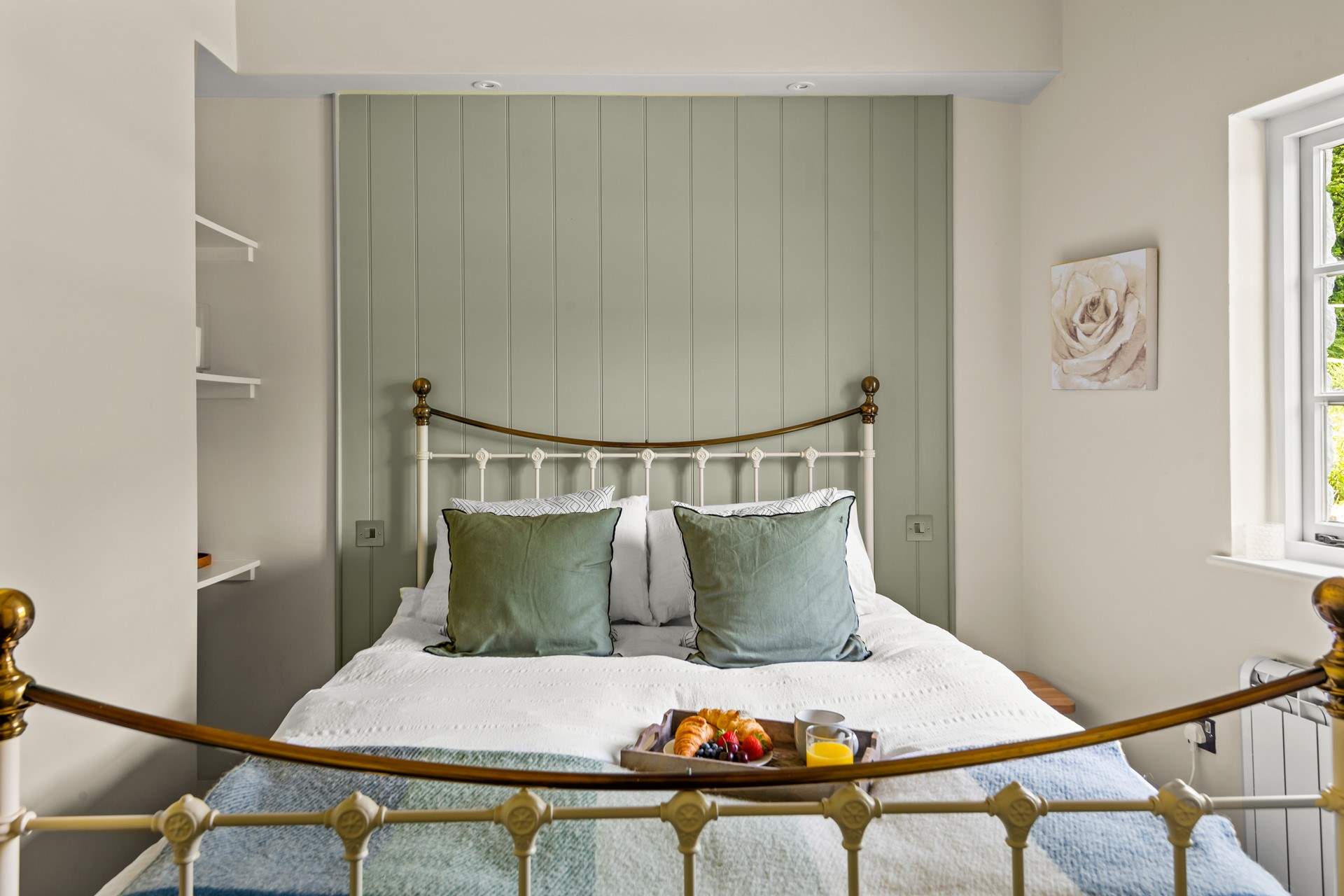 Bedroom 1 is super cosy, perfect for a restful night's sleep.
