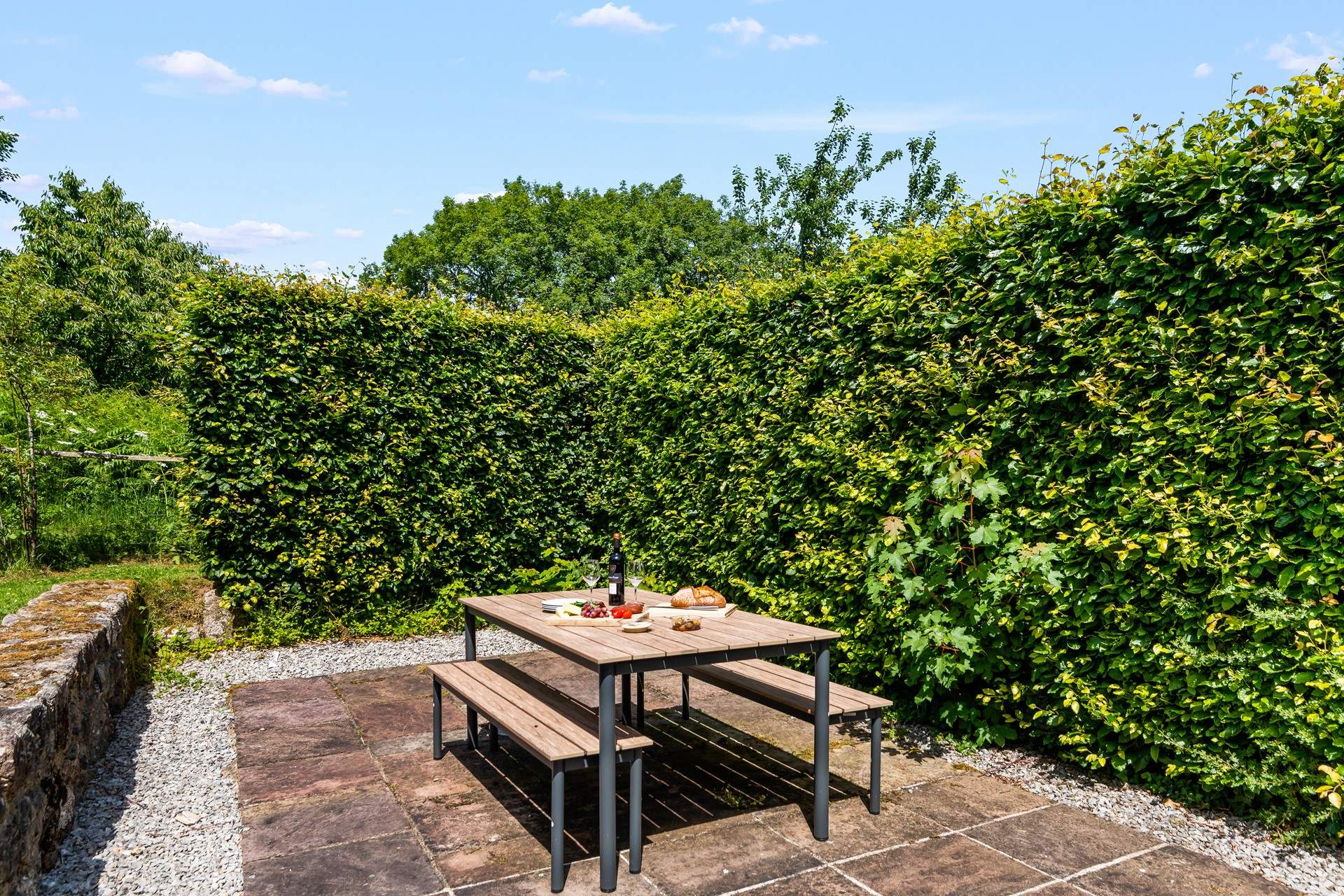 The perfect spot for al fresco dining.