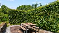 The perfect spot for al fresco dining.