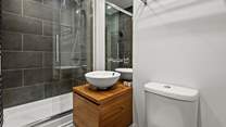 The ground floor shower-room.