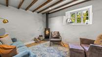 Just off the entrance hall you have this delightful snug. Perfect for disappearing to with a good book.