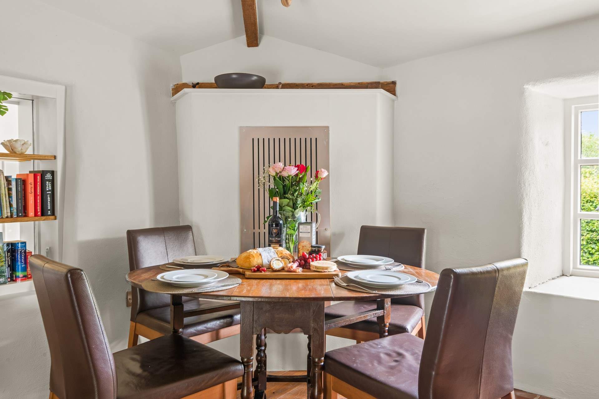 A charming dining-area to enjoy any meal in.