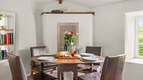 A charming dining-area to enjoy any meal in.