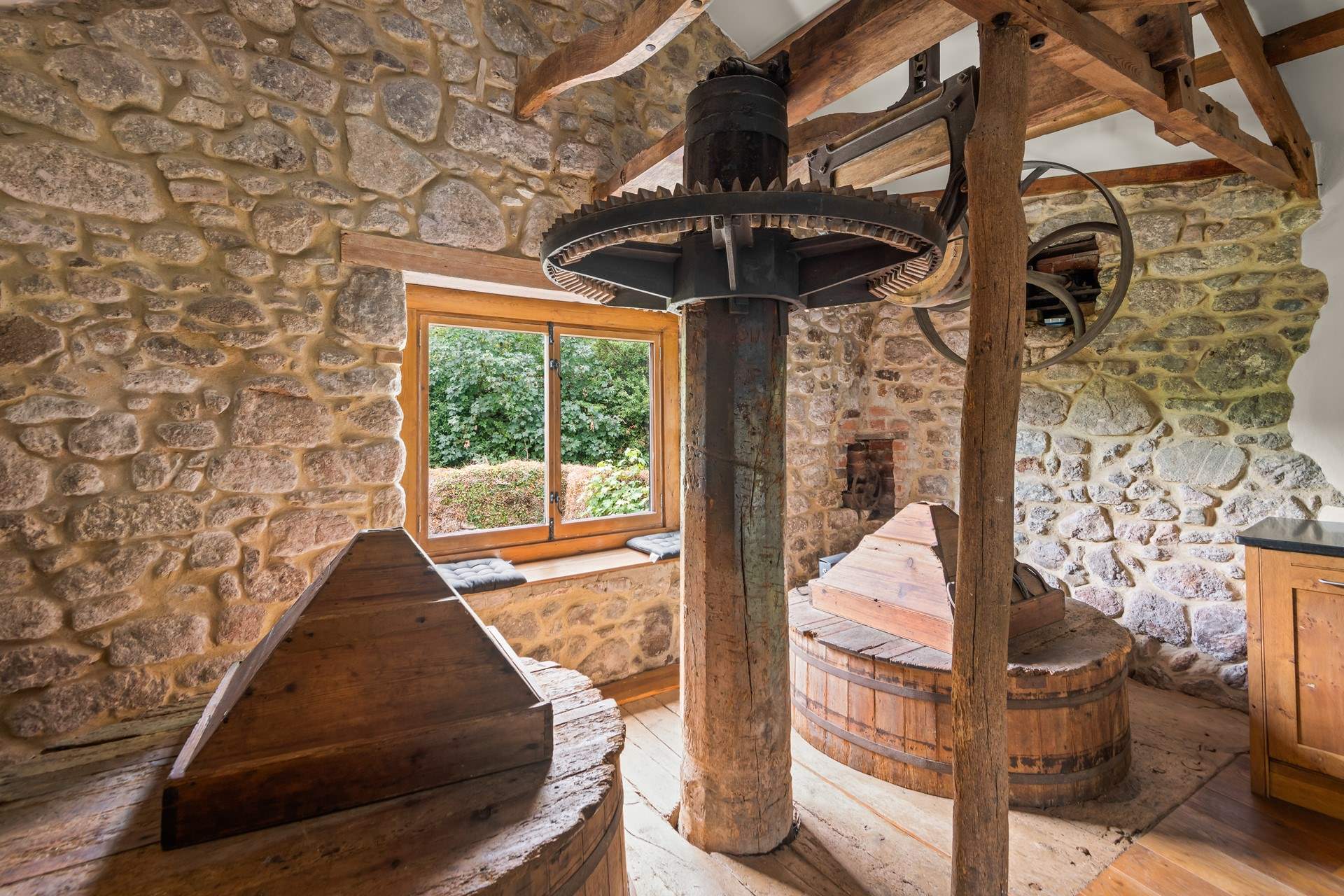 The oldest parts of the mill have been beautifully and carefully preserved for further enjoyment years after they ceased to operate. Please explore with care and consideration.