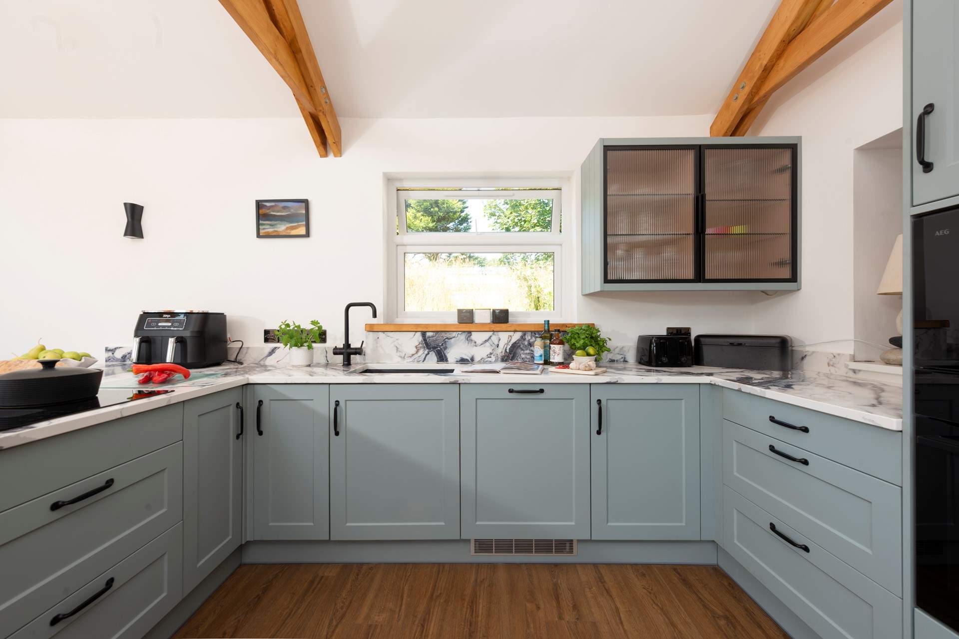 The kitchen has all you need to cook up a holiday feast.