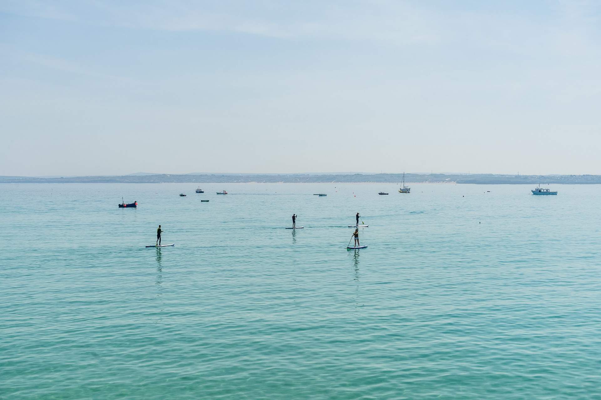You can try paddle boarding here as well as on the lake!