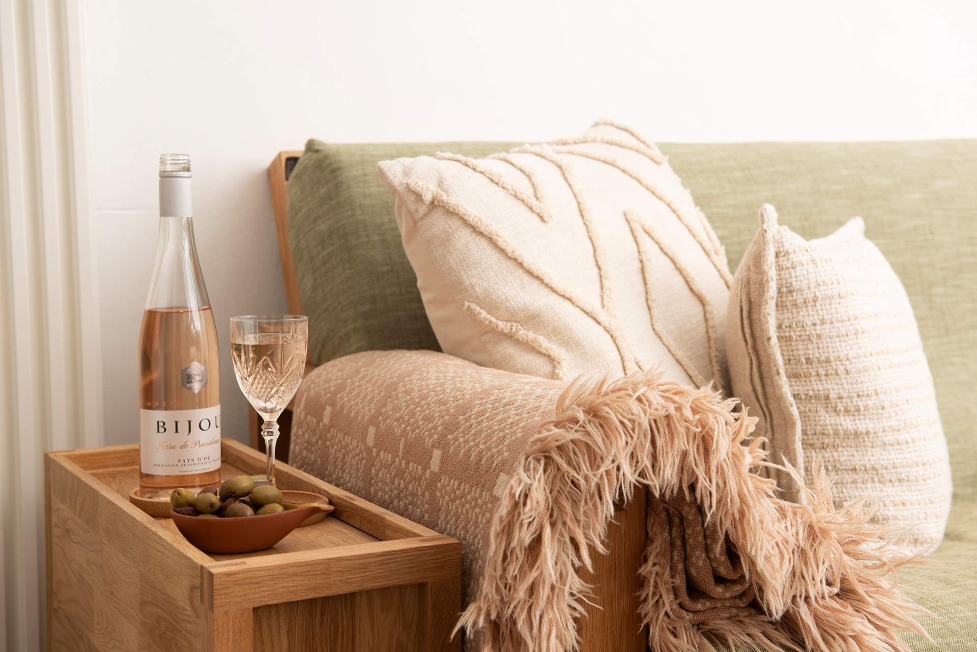 Enjoy a quiet moment at Porto Cottage. 