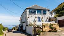 And stop back on the way up to the cottage from the beach at one of the many pubs in St Agnes. 
