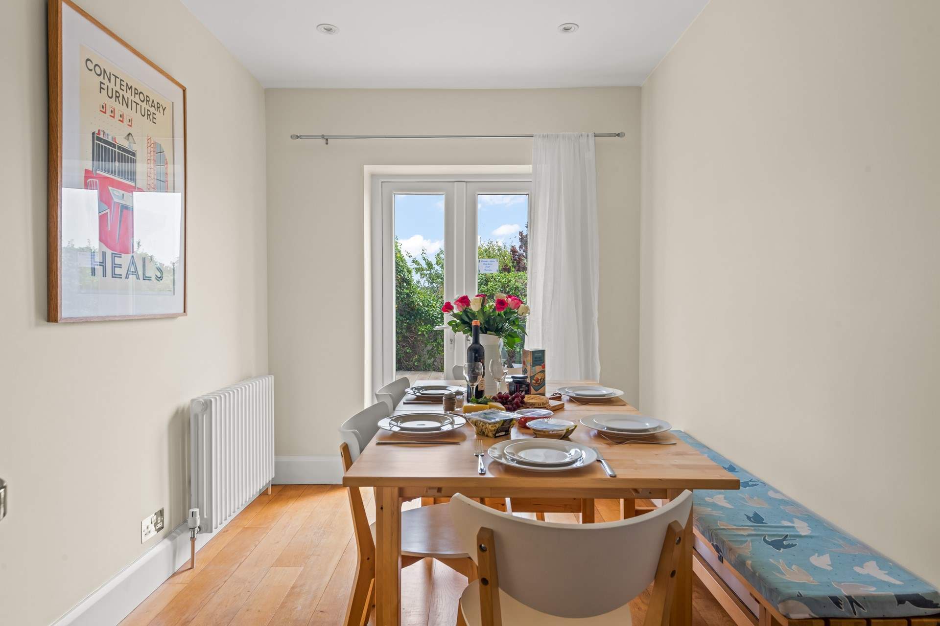 A lovely spot to gather as a family and enjoy any meal.