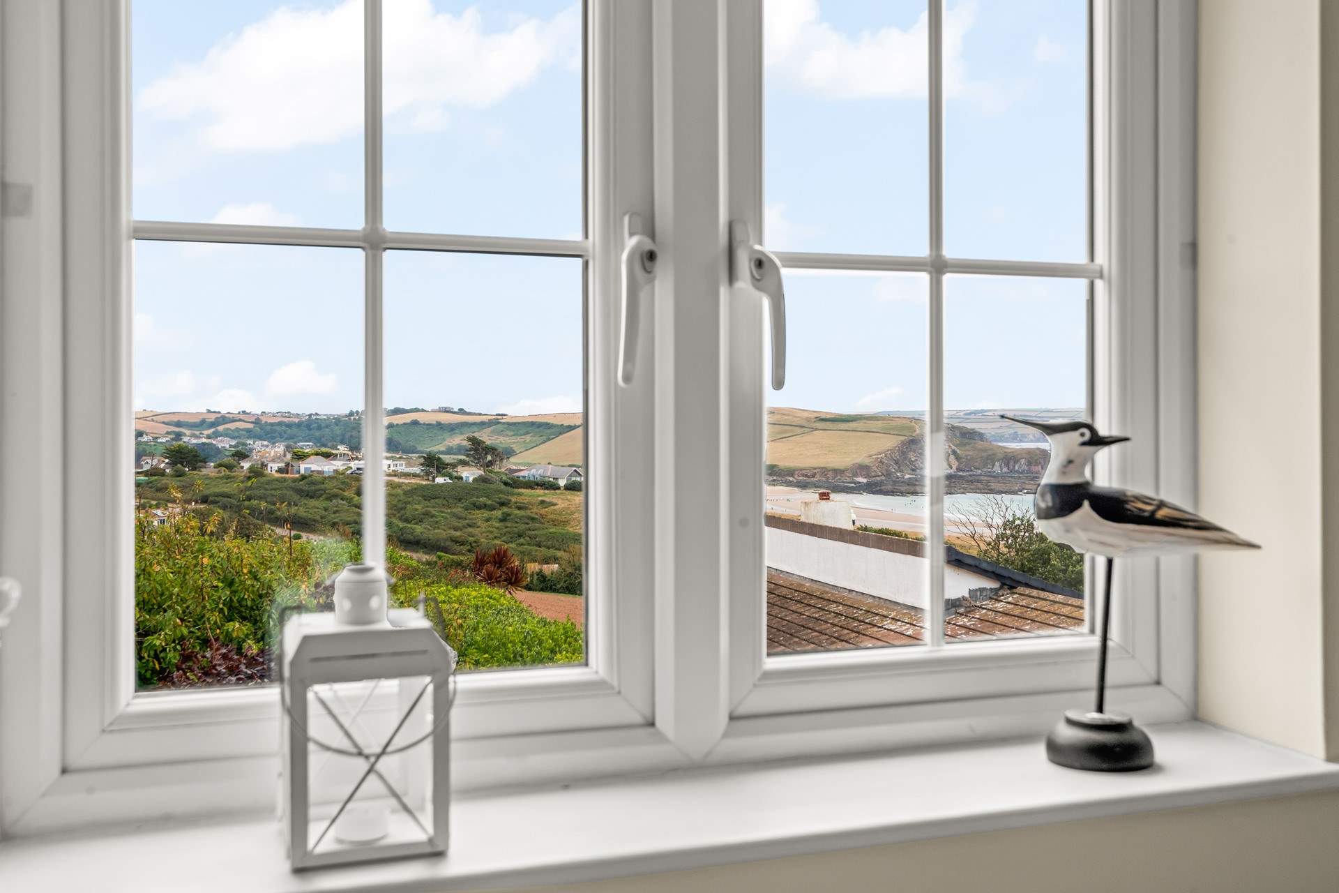 Fabulous views can be enjoyed from bedroom 1.