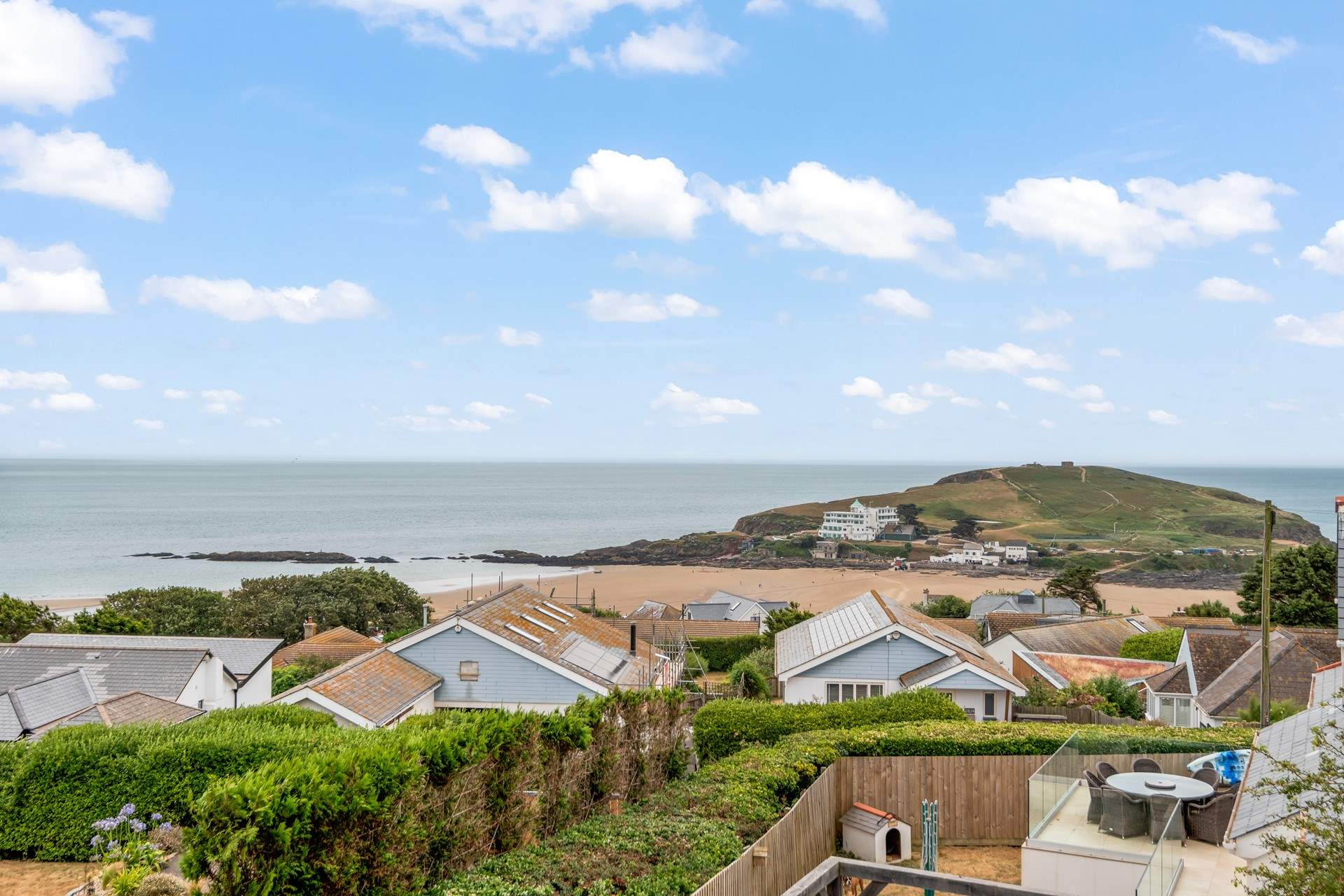 The views which you will enjoy from your decking are magnificent.