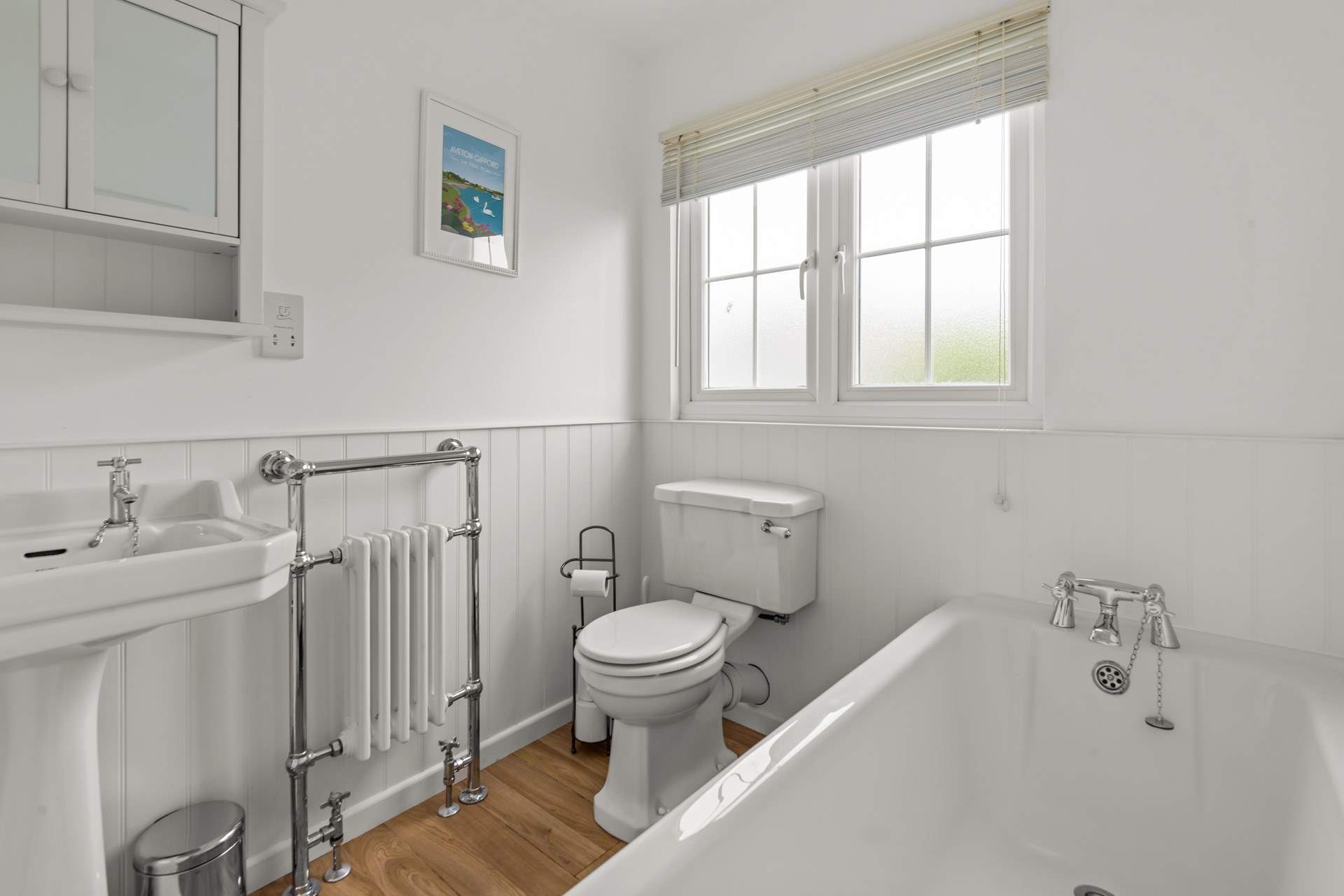 The family bathroom.