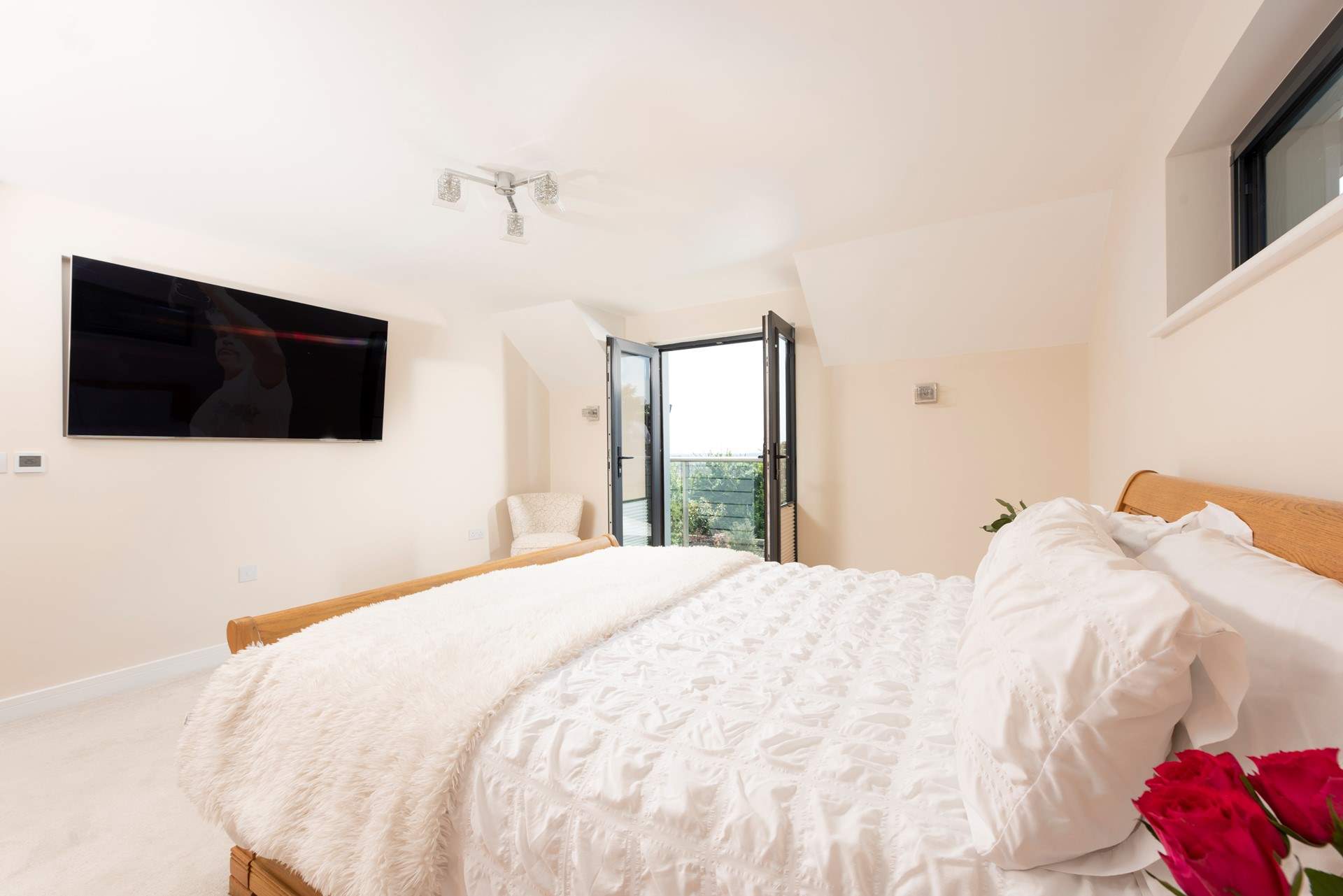 Bedroom 1 is a spacious king with en suite. 