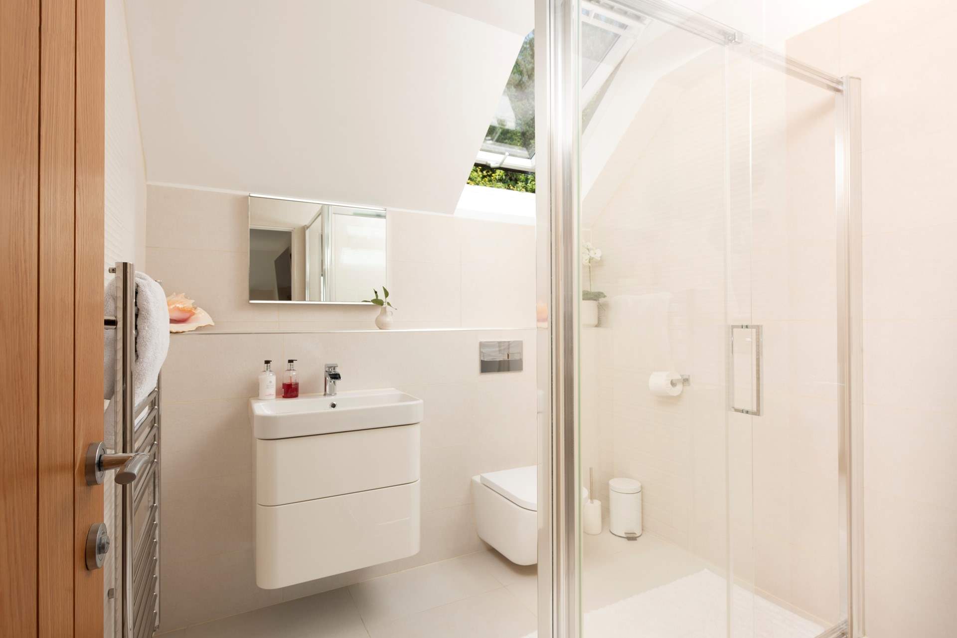 The en suite shower-room to bedroom 1.