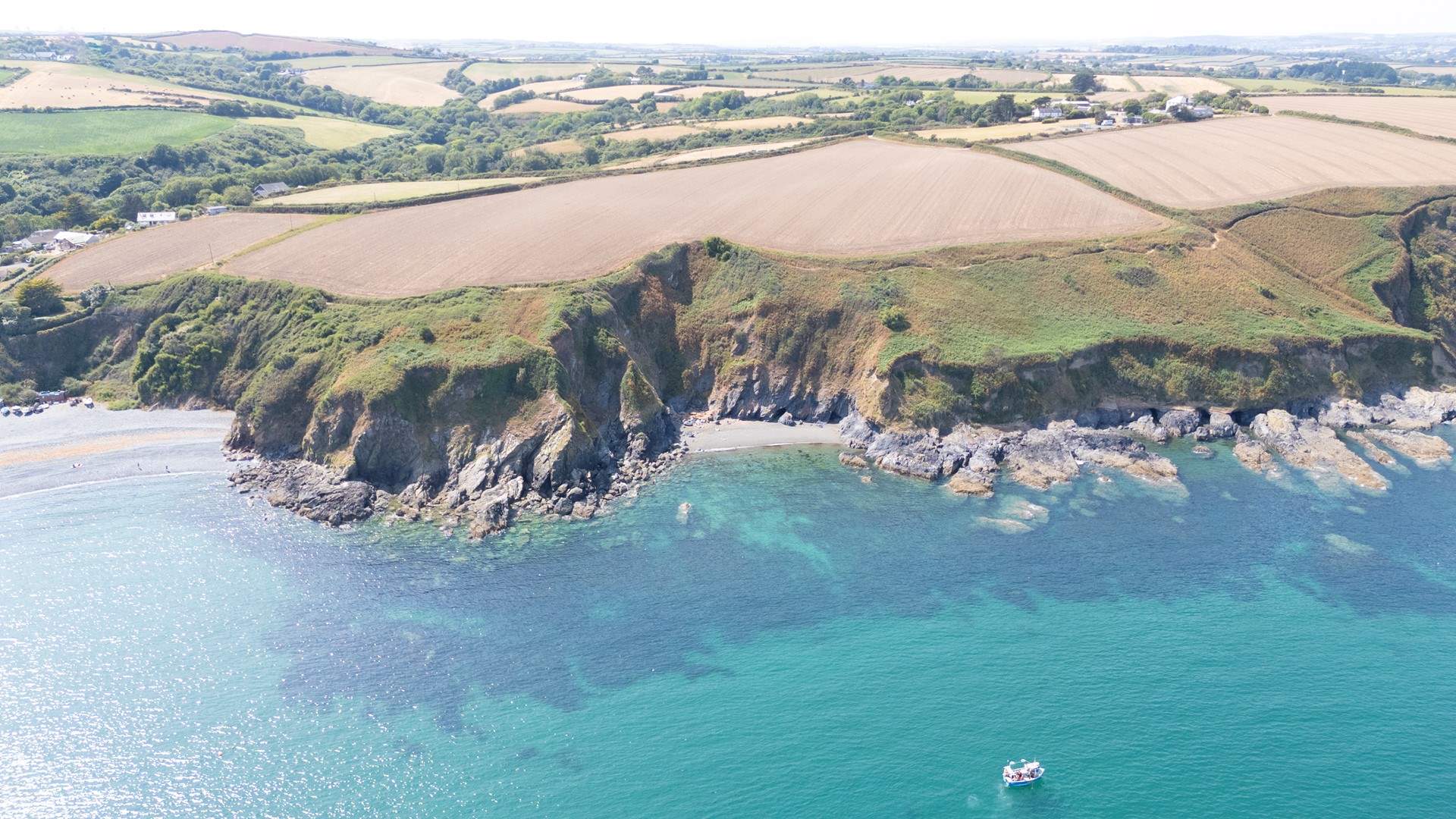 The coast path, so easily reached from April Cottage.
