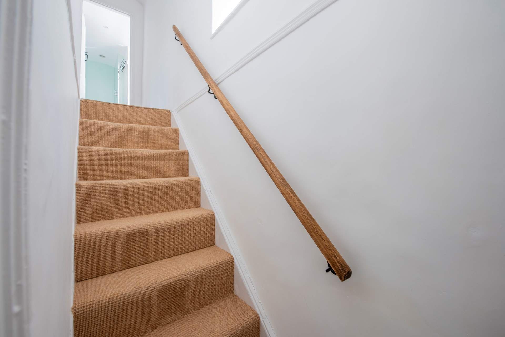Take care on the narrow staircase to the first floor.